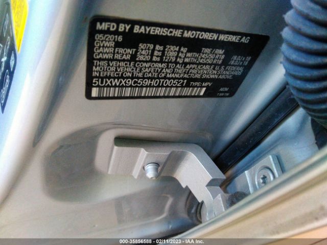 5UXWX9C59H0T00521 BMW X3 Xdrive28i