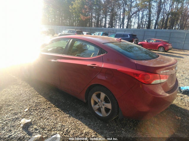 2013 HYUNDAI ELANTRA GLS PZEV VIN: 5NPDH4AE9DH333141