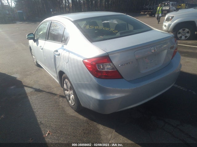 2012 HONDA CIVIC SDN LX VIN: 2HGFB2F57CH535329