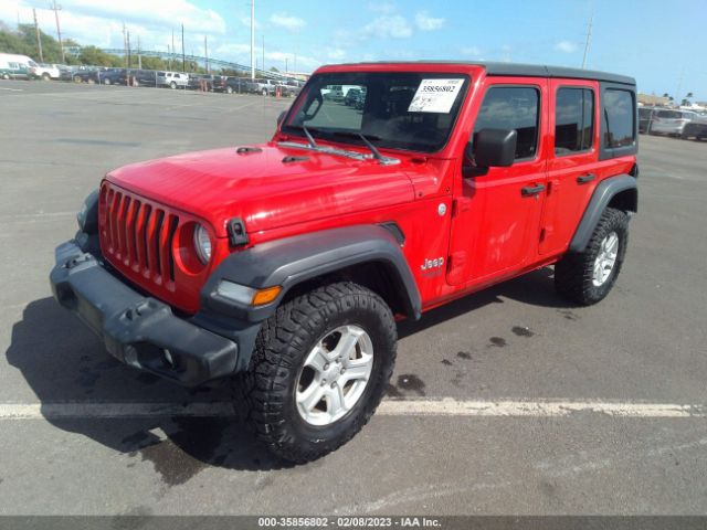 1C4HJXDG6JW122246 Jeep Wrangler Unlimited Sport S