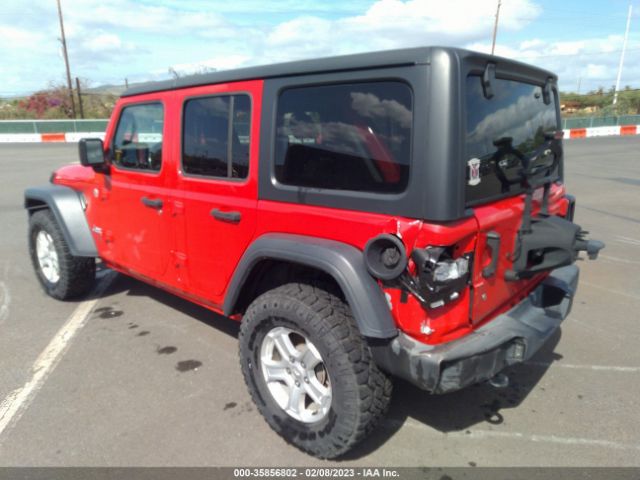1C4HJXDG6JW122246 Jeep Wrangler Unlimited Sport S