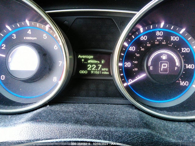 2012 Hyundai Sonata Gls Pzev მანქანა იყიდება აუქციონზე, vin: 5NPEB4AC1CH312948, აუქციონის ნომერი: 35856816