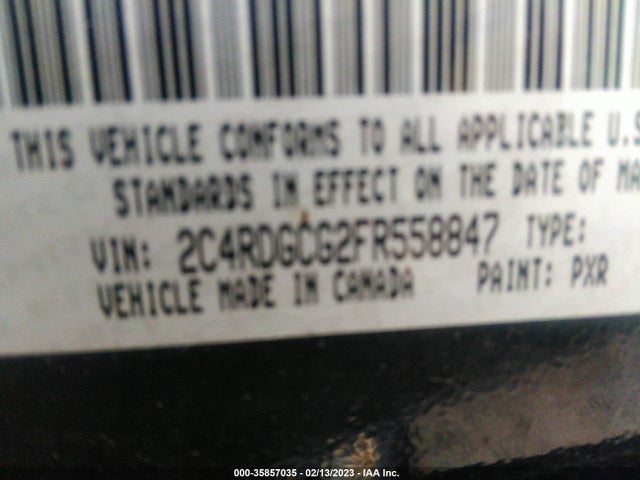 Dodge Grand Caravan Sxt 2015 2C4RDGCG2FR558847 Image 10