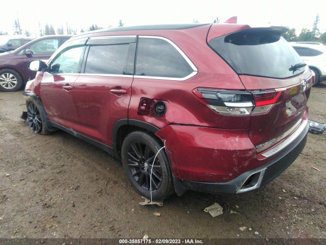Toyota Highlander Se/xle 2019 5TDJZRFH9KS578917 Image 3