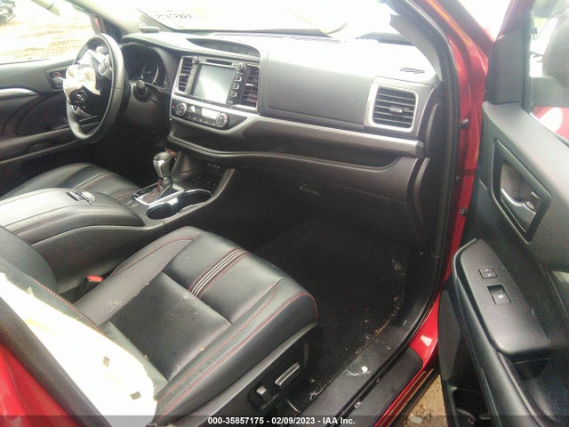 Toyota Highlander Se/xle 2019 5TDJZRFH9KS578917 Image 5