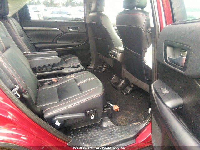 Toyota Highlander Se/xle 2019 5TDJZRFH9KS578917 Image 8
