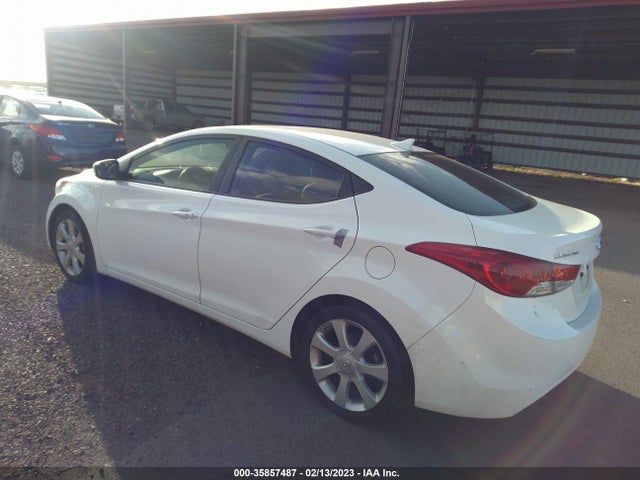 2012 HYUNDAI ELANTRA LIMITED VIN: 5NPDH4AE4CH134187
