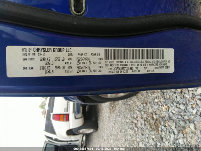 Dodge JOURNEY SE 2012 3C4PDCAB3CT231891 Image 10