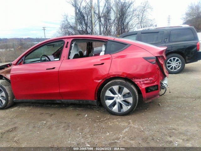 2022 TESLA MODEL Y LONG RANGE VIN: 7SAYGAEE1NF342481
