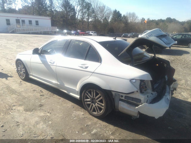 2009 MERCEDES-BENZ C-CLASS 3.0L VIN: WDDGF54X99R084531