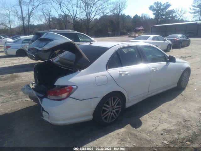 2009 MERCEDES-BENZ C-CLASS 3.0L VIN: WDDGF54X99R084531