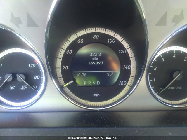 2009 MERCEDES-BENZ C-CLASS 3.0L VIN: WDDGF54X99R084531