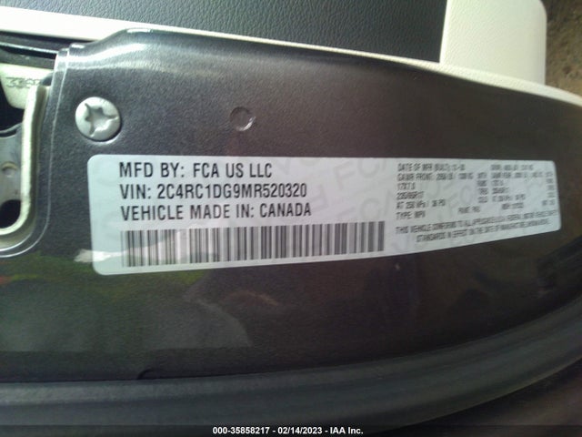 Chrysler Voyager Lxi 2021 2C4RC1DG9MR520320 Image 11