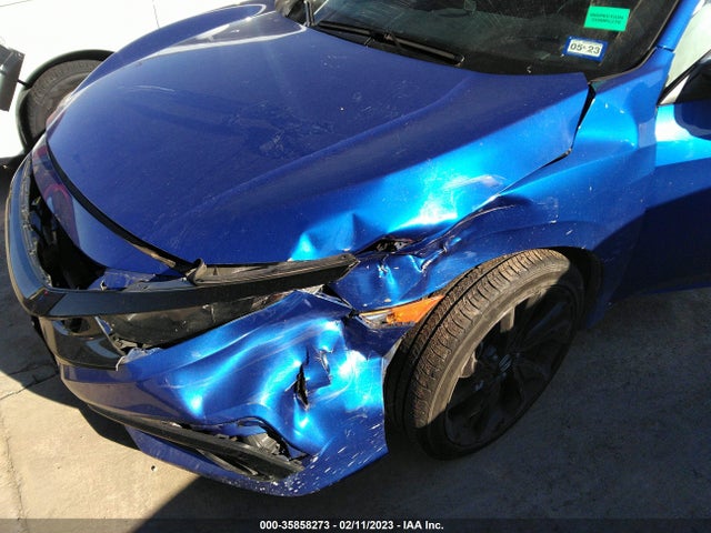 2019 HONDA CIVIC SEDAN SPORT VIN: 19XFC2F85KE010057