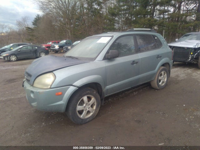 2008 HYUNDAI TUCSON GLS VIN: KM8JM12B38U814138