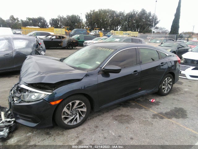 Honda Civic Sedan Ex 2018 2HGFC2F7XJH567252 Image 2