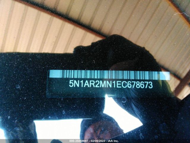 5N1AR2MN1EC678673 Nissan Pathfinder Sl