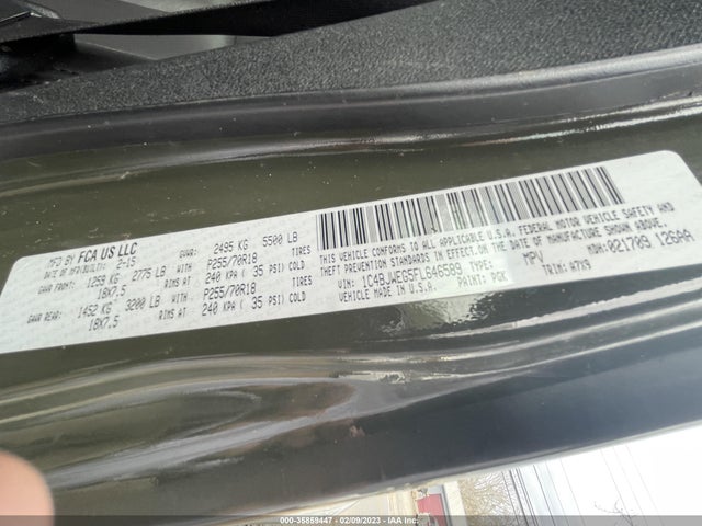 Jeep WRANGLER UNLIMITED 2015 1C4BJWEG5FL646589 Image 10