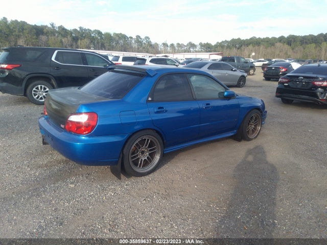 2004 SUBARU IMPREZA WRX STI VIN: JF1GD70644L508871