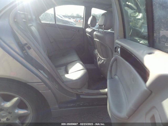 2004 MERCEDES-BENZ C-CLASS 2.6L VIN: WDBRF61J14E018806