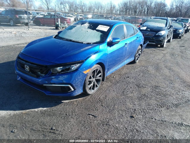 Honda Civic Sedan Lx 2019 19XFC2F61KE009499 Image 2
