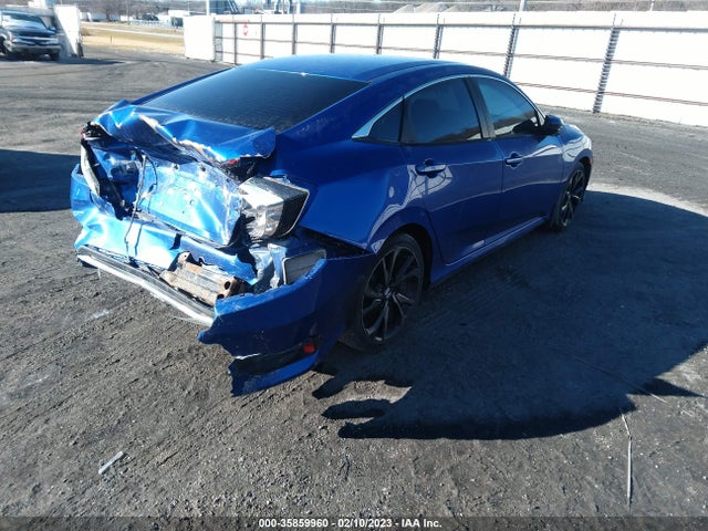 Honda Civic Sedan Lx 2019 19XFC2F61KE009499 Image 4