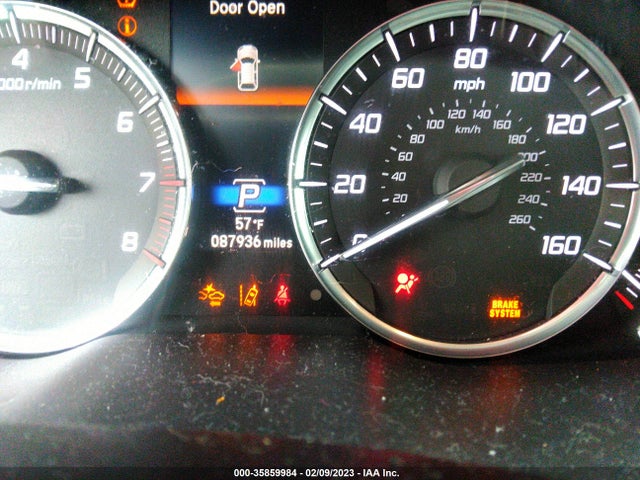 5FRYD3H98HB002912 Acura Mdx W/advance