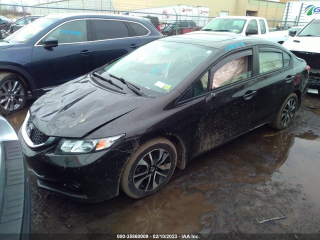 2013 HONDA CIVIC SDN EX-L VIN: 2HGFB2F98DH511836