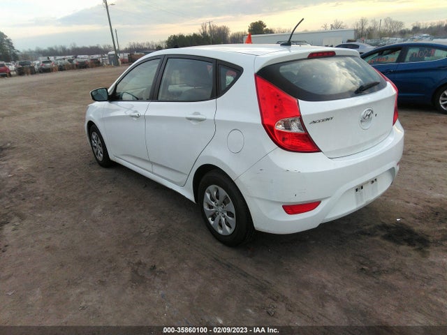 2016 HYUNDAI ACCENT SE VIN: KMHCT5AE3GU260032