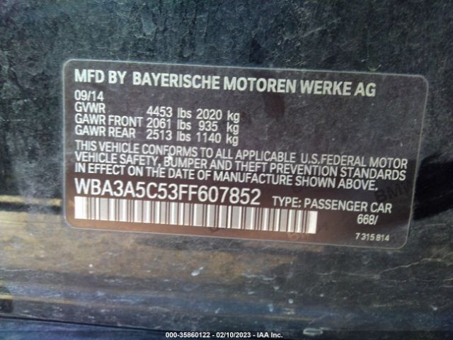 WBA3A5C53FF607852 BMW 3 Series 328i