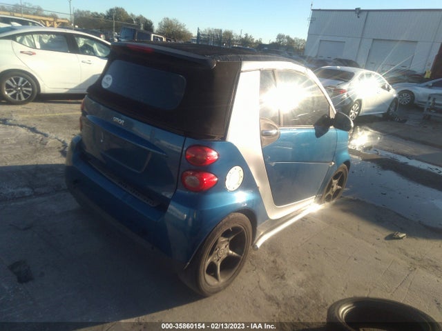 2008 SMART FORTWO PASSION VIN: WMEEK31X78K204566