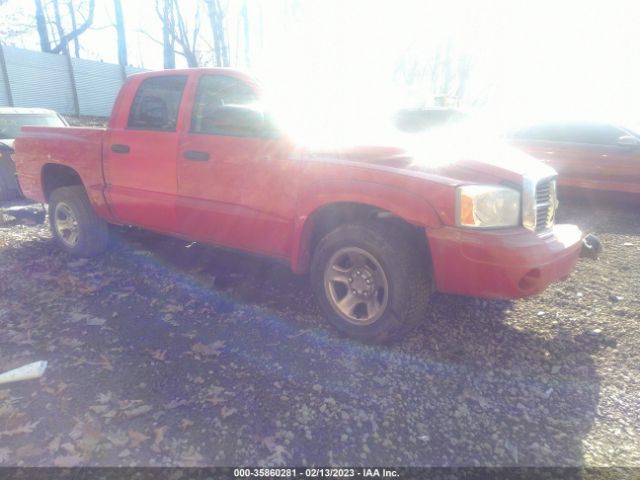 2006 DODGE DAKOTA SLT VIN: 1D7HW48N56S676293