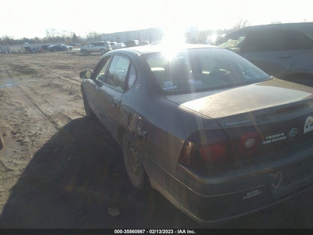 2003 CHEVROLET IMPALA VIN: 2G1WF52E239185878