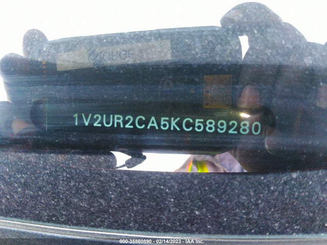 1V2UR2CA5KC589280 Volkswagen Atlas 3.6l V6 Se W/technology