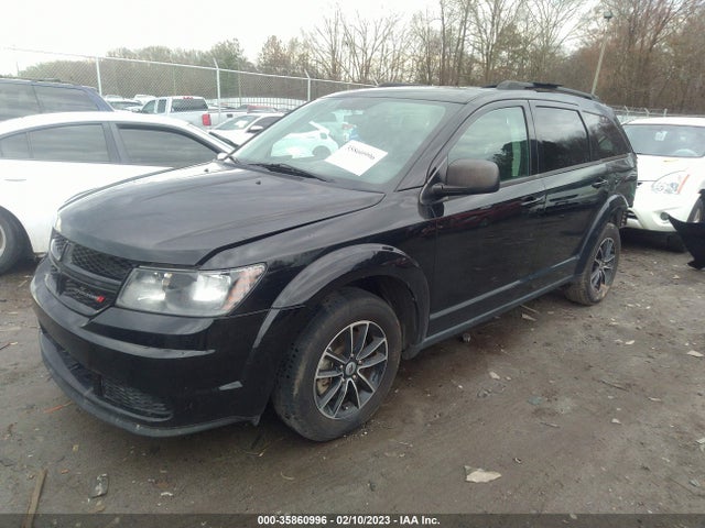 2018 DODGE JOURNEY SE VIN: 3C4PDCAB7JT274448