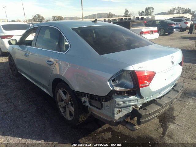 2013 VOLKSWAGEN PASSAT SE W/SUNROOF VIN: 1VWBP7A36DC023046