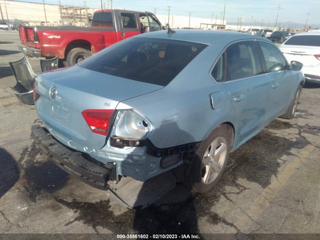 2013 VOLKSWAGEN PASSAT SE W/SUNROOF VIN: 1VWBP7A36DC023046