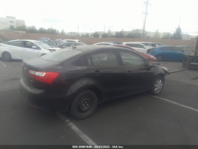 KNADM4A38F6519807 KIA RIO LX