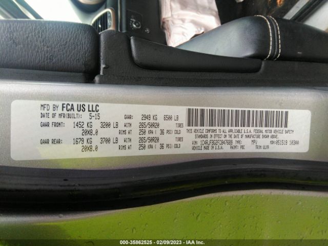 1C4RJFBG2FC847689 Jeep Grand Cherokee Limited