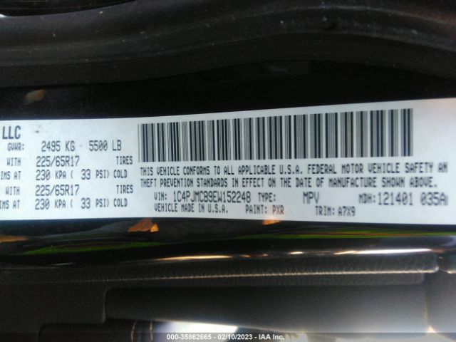 1C4PJMCB9EW152248 Jeep Cherokee Latitude