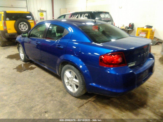 2013 DODGE AVENGER SXT VIN: 1C3CDZCBXDN583564