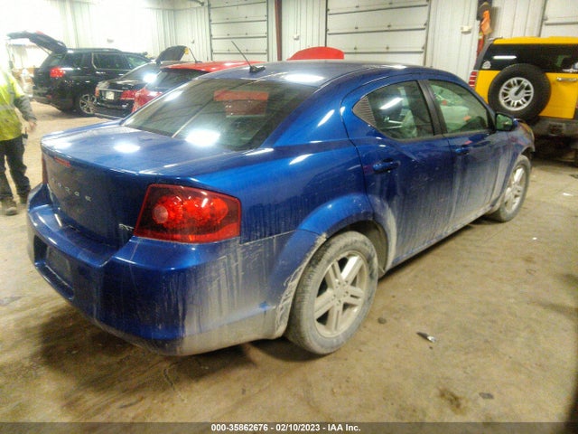 2013 DODGE AVENGER SXT VIN: 1C3CDZCBXDN583564