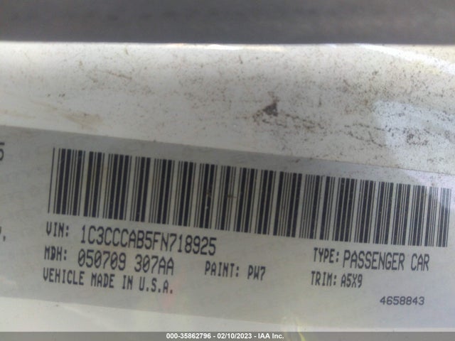 1C3CCCAB5FN718925 Chrysler 200 Limited