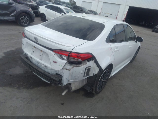 2020 TOYOTA COROLLA SE/NIGHTSHADE VIN: JTDS4RCE9LJ026667