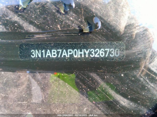 3N1AB7AP0HY326730 Nissan SENTRA S