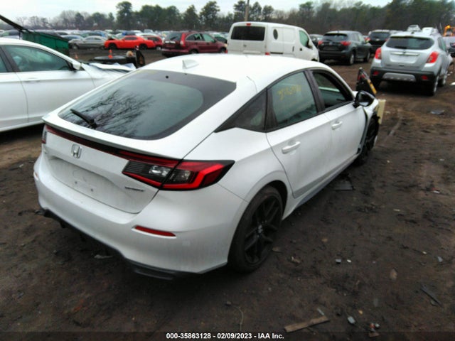 2022 HONDA CIVIC HATCHBACK SPORT VIN: 19XFL2H86NE007332