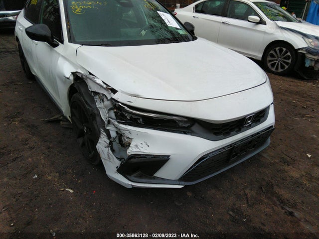 2022 HONDA CIVIC HATCHBACK SPORT VIN: 19XFL2H86NE007332
