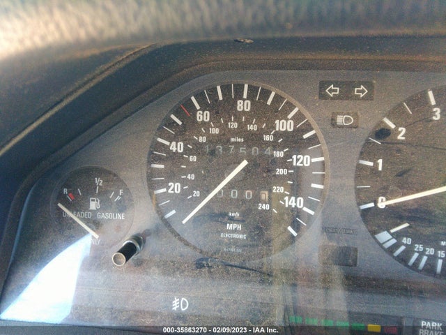 1991 BMW 318 I VIN: WBABA7316MEJ11631