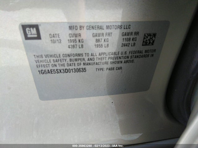 Cadillac Ats Premium 2013 1G6AE5SX3D0130635 Image 10