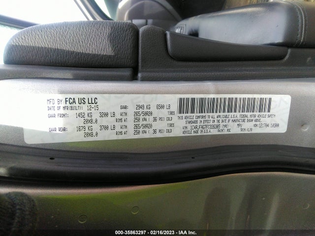 Jeep Grand Cherokee 2015 1C4RJFAG7FC226305 Image 9